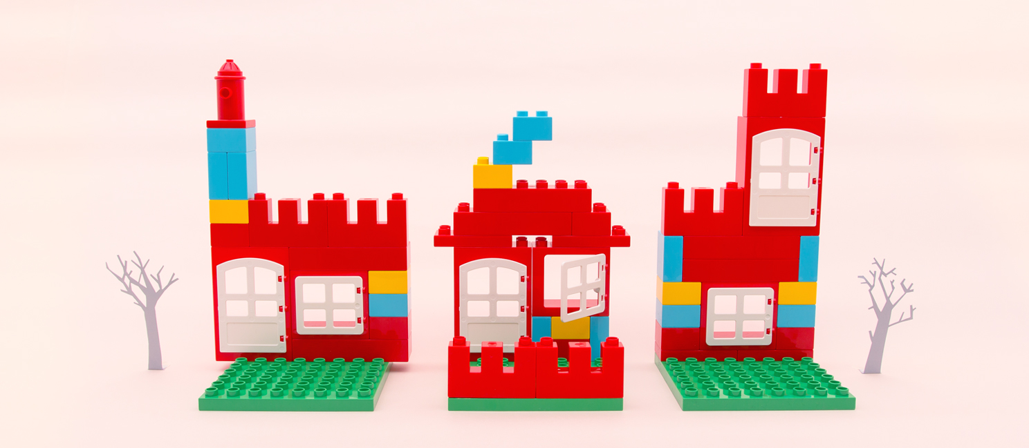 Строим домики с LEGO DUPLO!