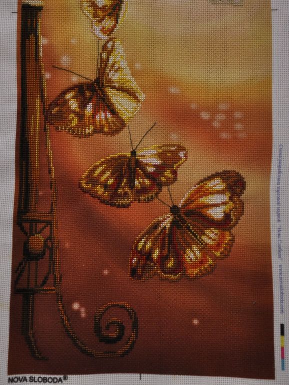 Три новые вышивки