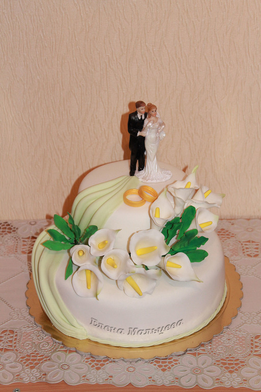 Тортик с Каллами (5кг.)