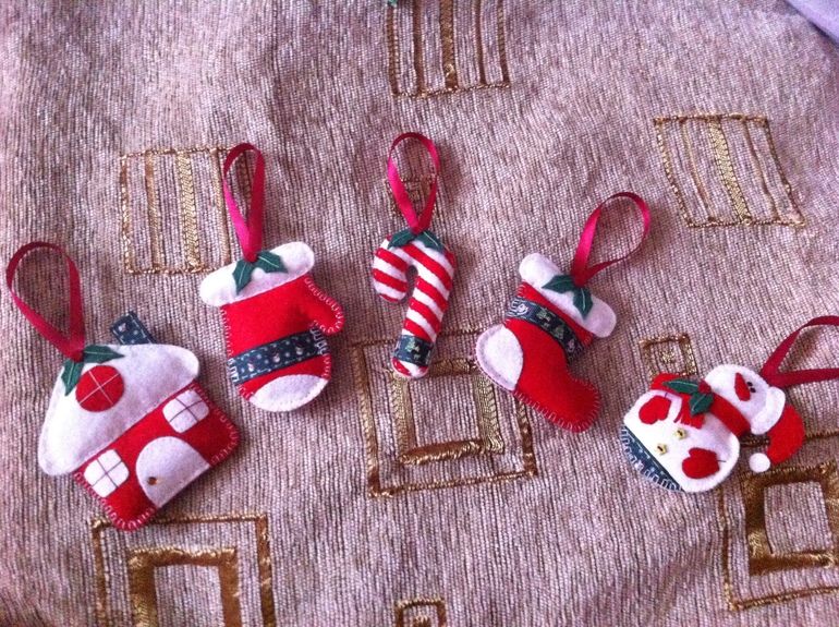 Поделочки для новогоднего ОП