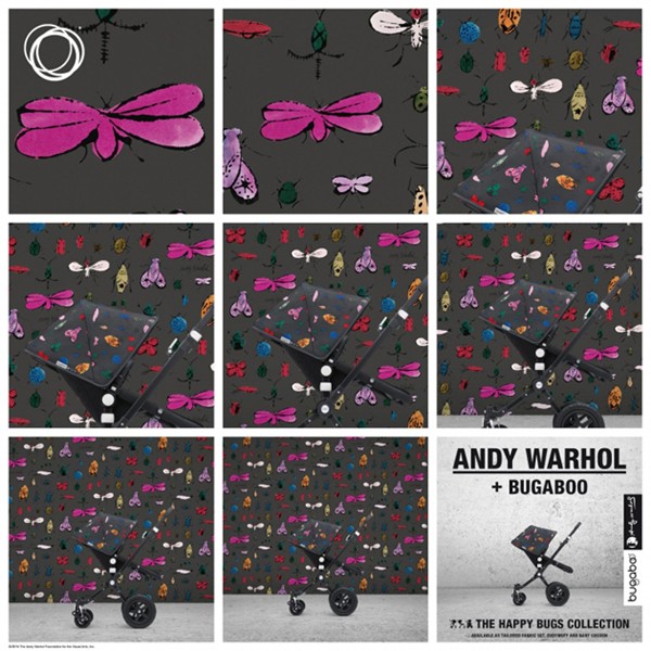 Новая коллекция Bugaboo Andy Warhol Happy Bugs!!!