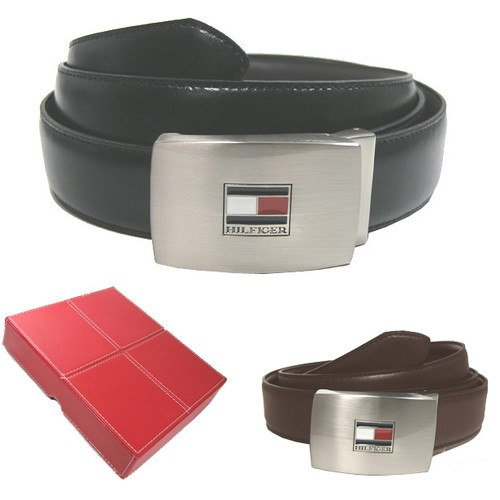 Мужской ремень в подарочной упаковке, Tommy Hilfiger - 2200 руб