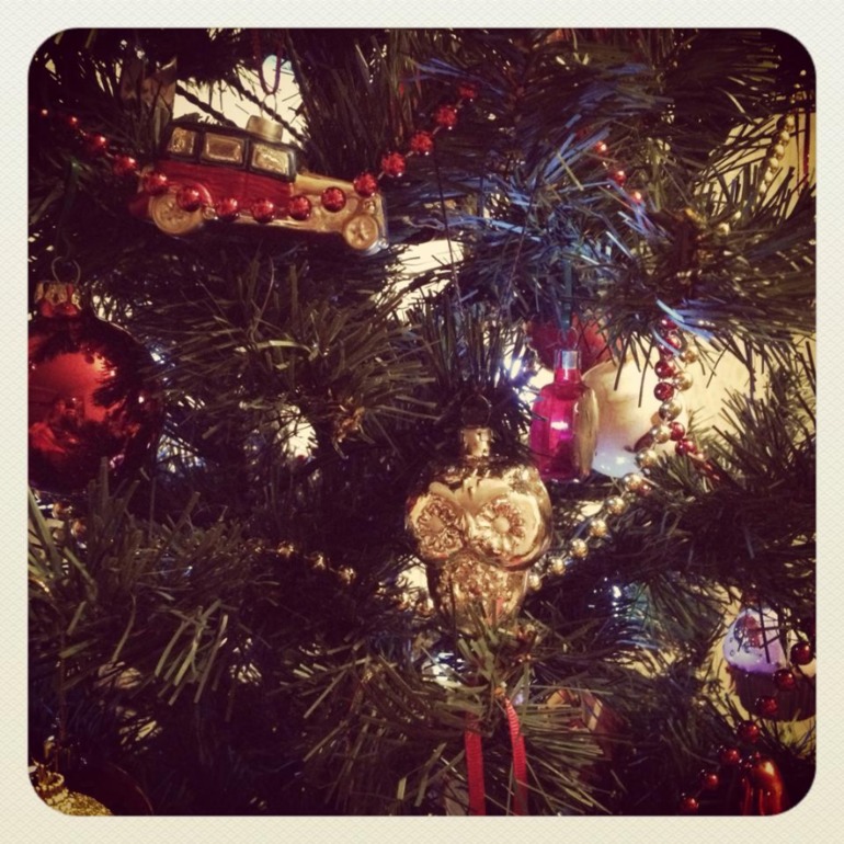 Моя елка и немного  новогоднего декора