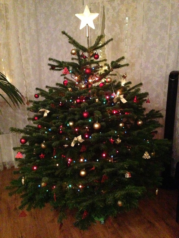 Ну и наша мега ёлка!!!!!