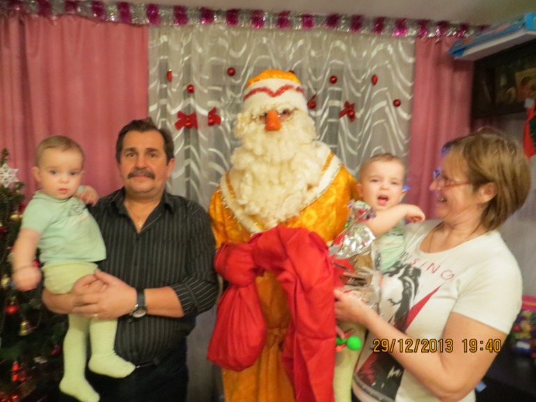 А к нам приходил Дедушка Мороз