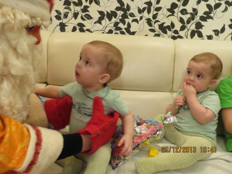 А к нам приходил Дедушка Мороз