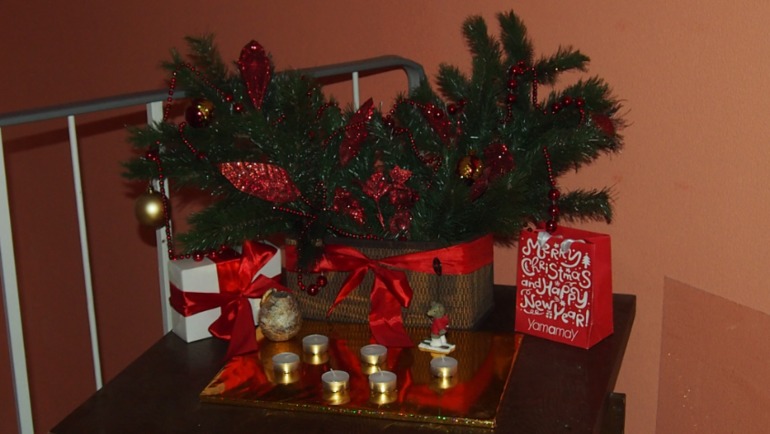 Украшаем подъезд :)