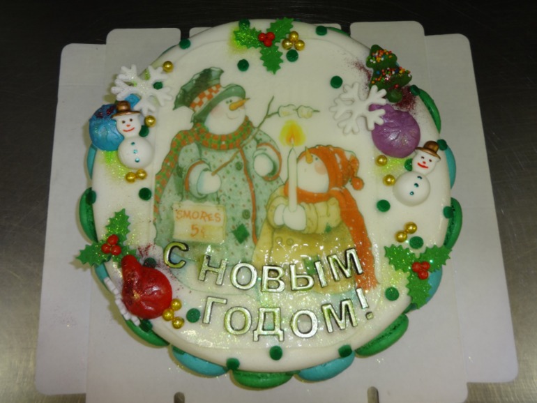 Новогодние торты
