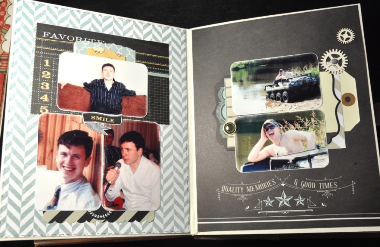 Альбом для брата на 40 лет.