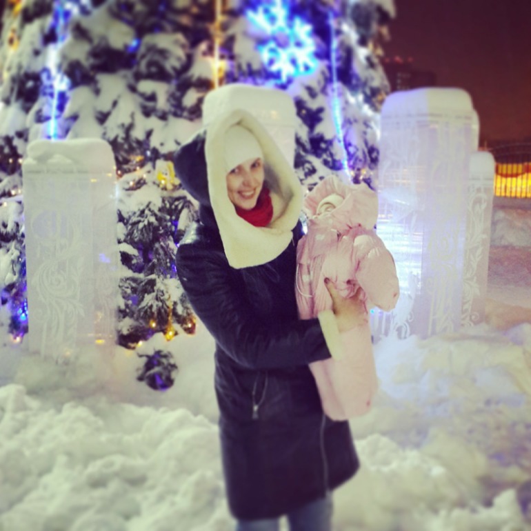 Вероничке 2 месяца и неделька