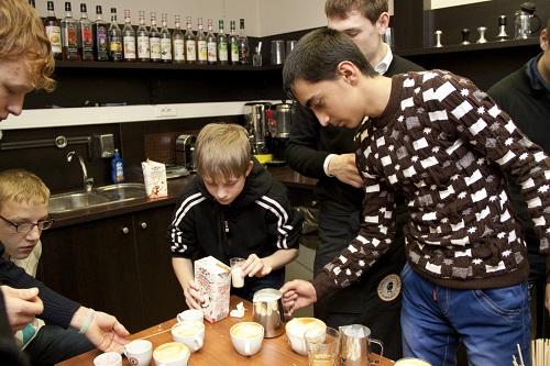 Кофейный мастер-класс и знакомство с профессией бариста в "Шоколаднице"