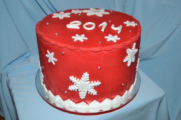 Мой последний тортик в прошлом 2013 году )))))