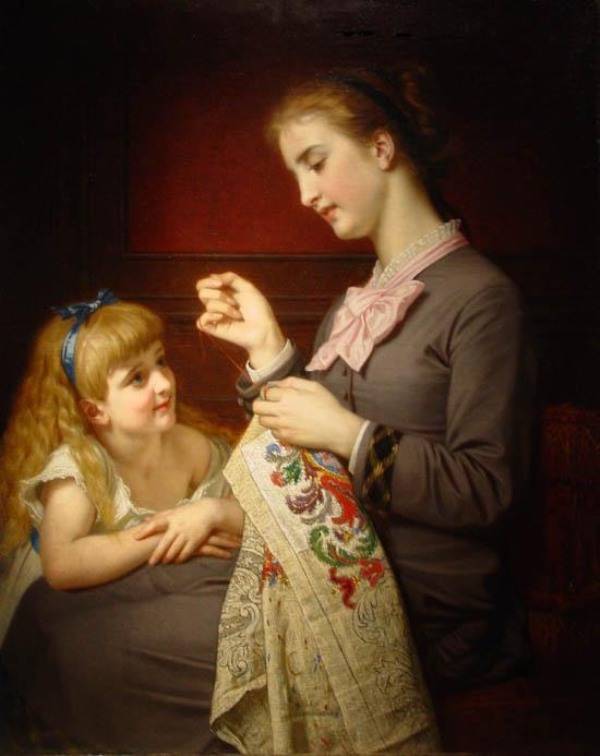 Маленькая рукодельница