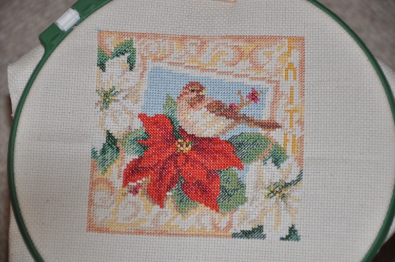 Рождественская птичка