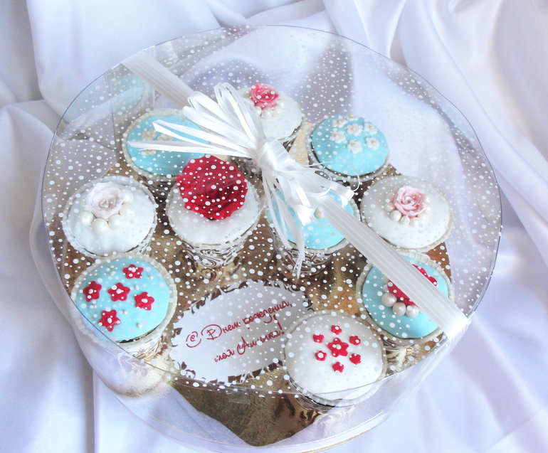 Капкейки на день рождения девушке