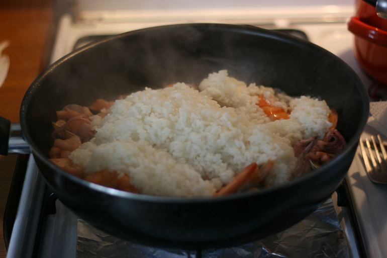 Неправильное ризотто по-рыбацки / Risotto alla pescatora