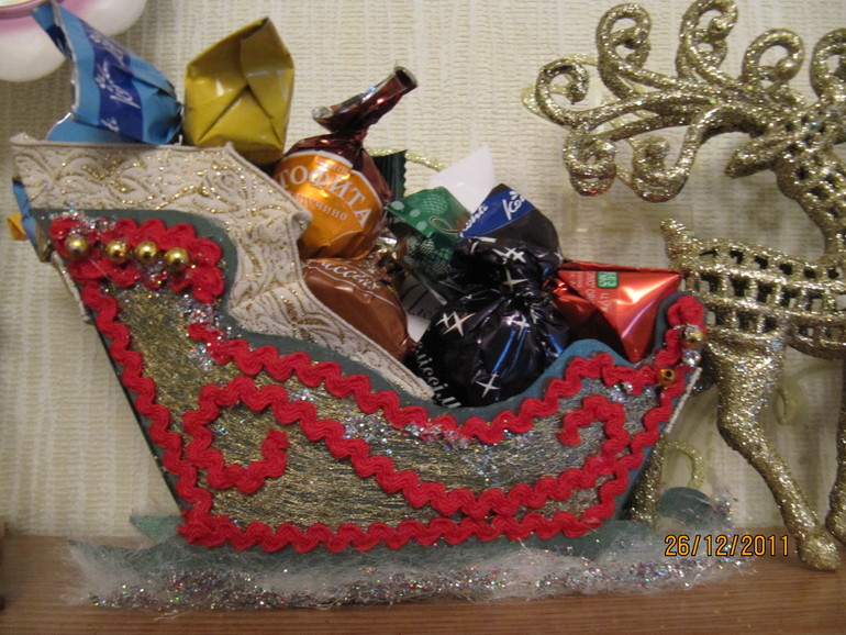 Сани Деда Мороза.......