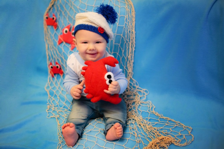 Давненько не брала я в руки крючок... или шапочки для фотосессий)