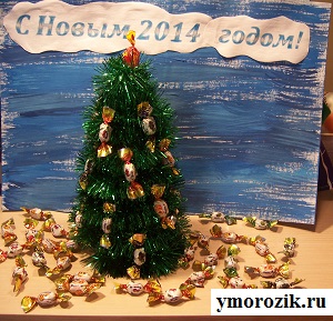 Букет из конфет Ёлочка