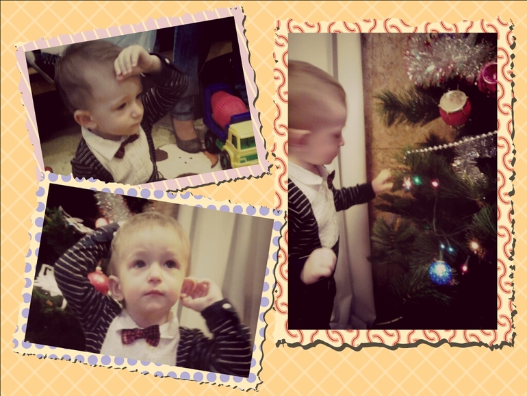 Первая Елка гнома)