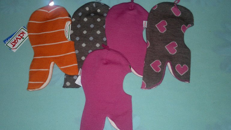 Шлемики Киват для новорожденных есть 5 шт в наличие