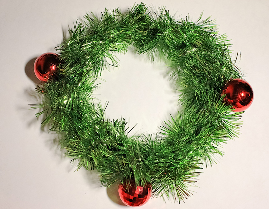 Рождественский венок, мастер-класс