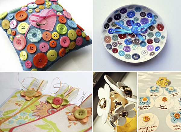 Свадьба в море пуговиц: каким может быть праздник!