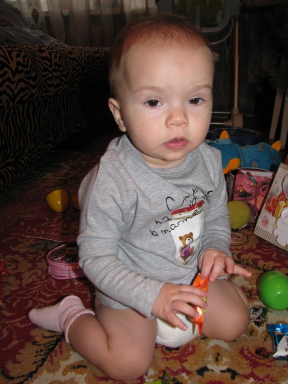 Спасибо Феям! Детки получили конфетки утром 1 января)))