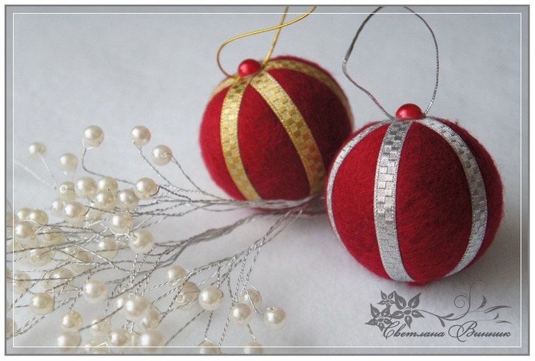 Мой рукодельный 2013 (часть третья - фетр, шерсть)