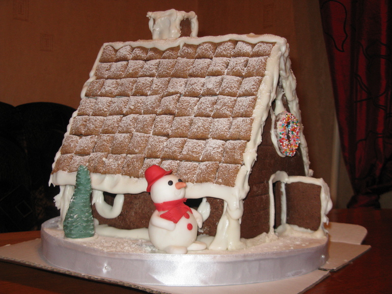 Наш волшебный пряничный домик от Кристины