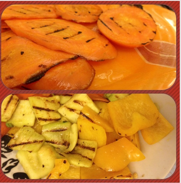 Овощи на гриле