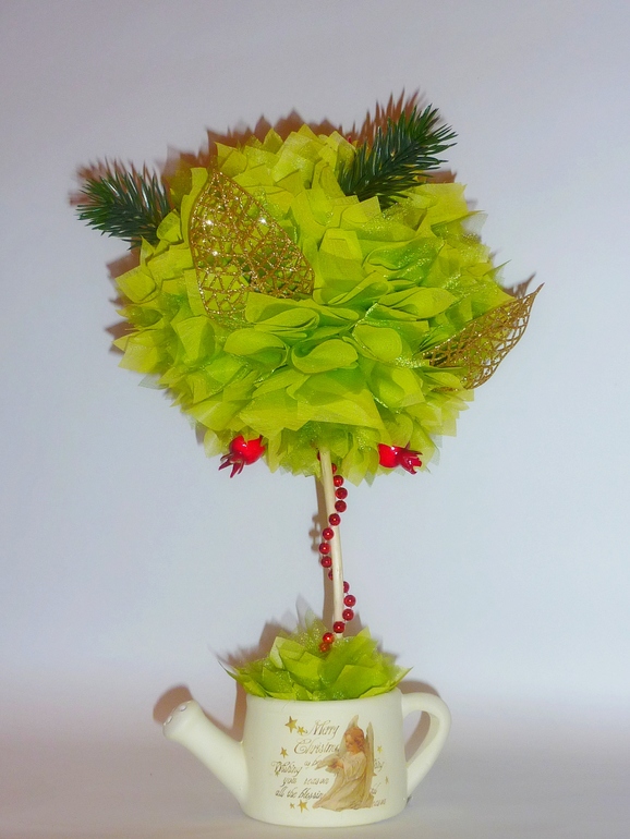 Деревце в лейке