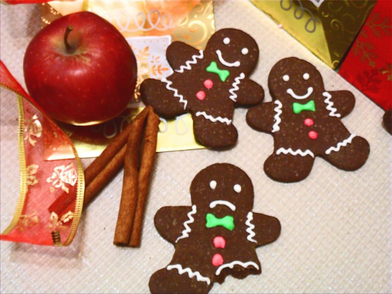 У всех Ginger men, а у нас Chocolate men))