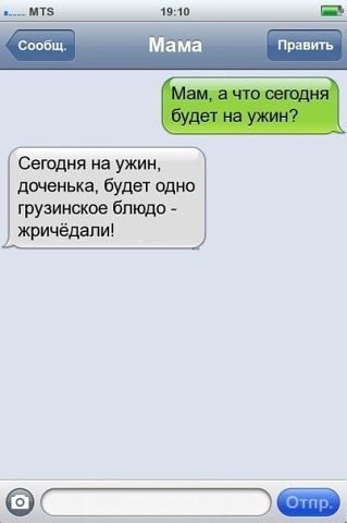 Сегодня на ужин у нас было......