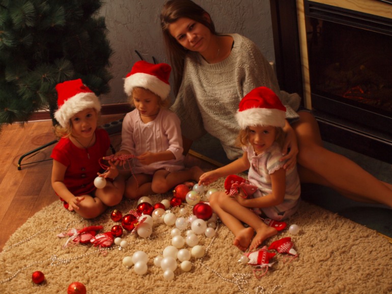 Babies, christmas