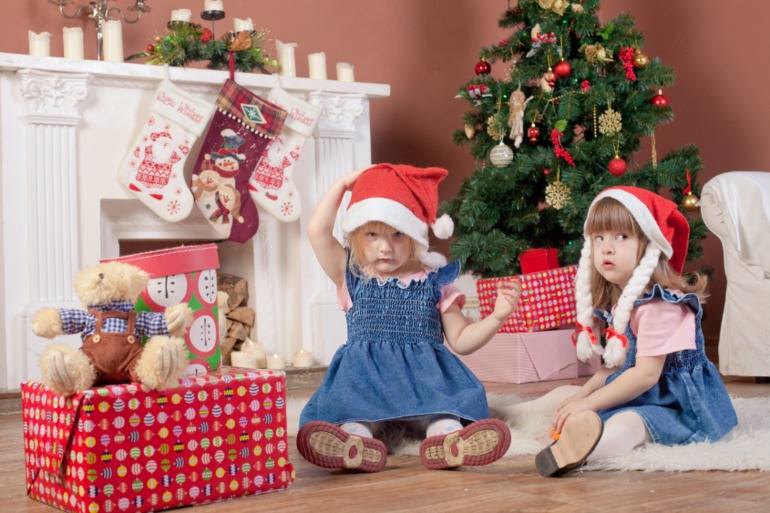 Новогодняя фотосессия. Красная шапочка и другие...