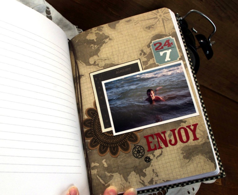 Мужской блокнотоальбом