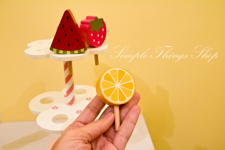 Набор мороженного с подставкой от Mother Garden. Simple Things Shop