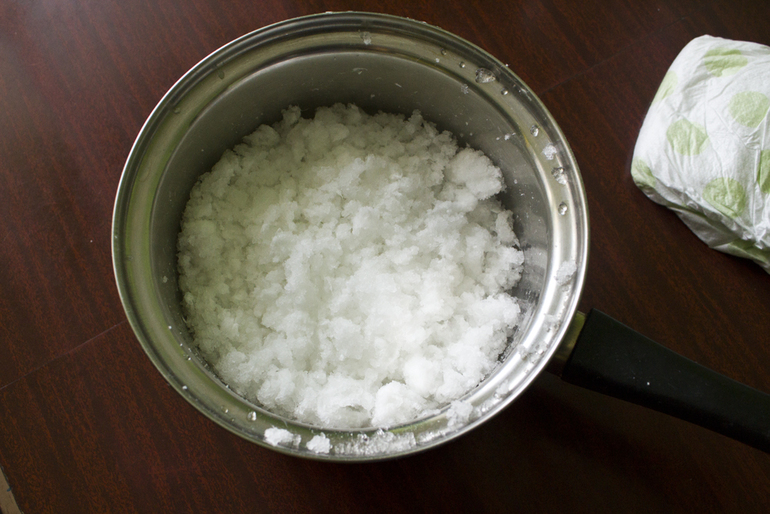 Зима у нас на комоде