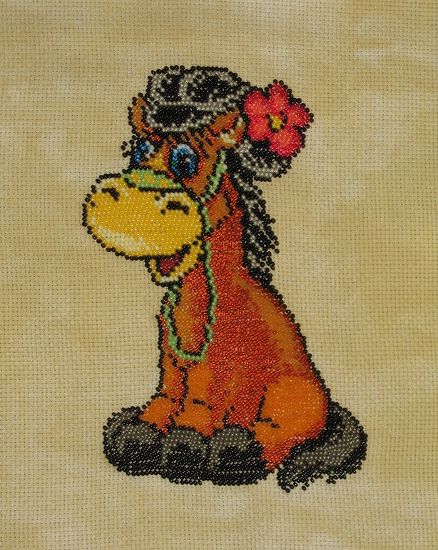 Моя бисерная лошадка