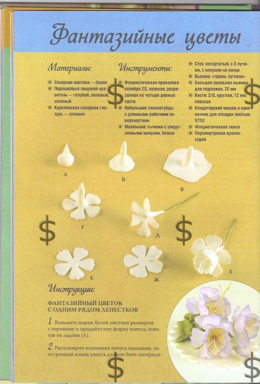 Книжечка с мк по цветам