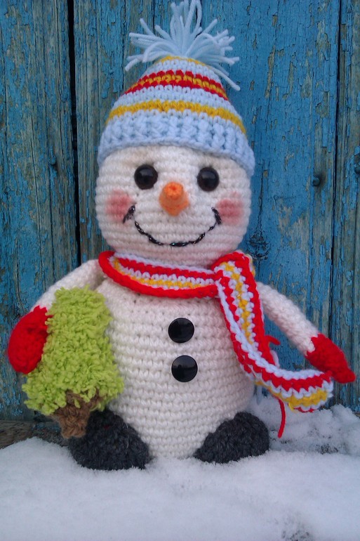 мой милый снеговичок