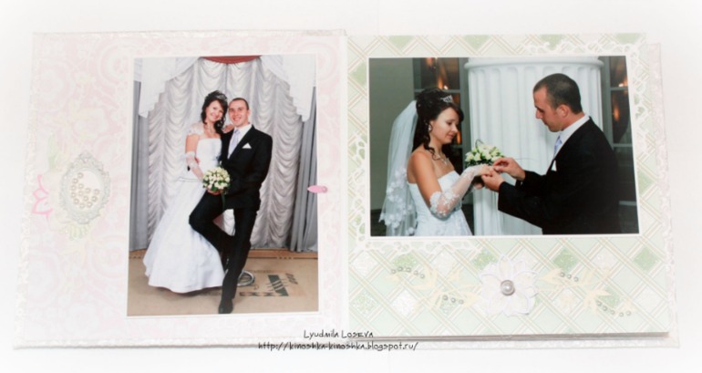 Свадебный альбом "Счастливая семья" с фото