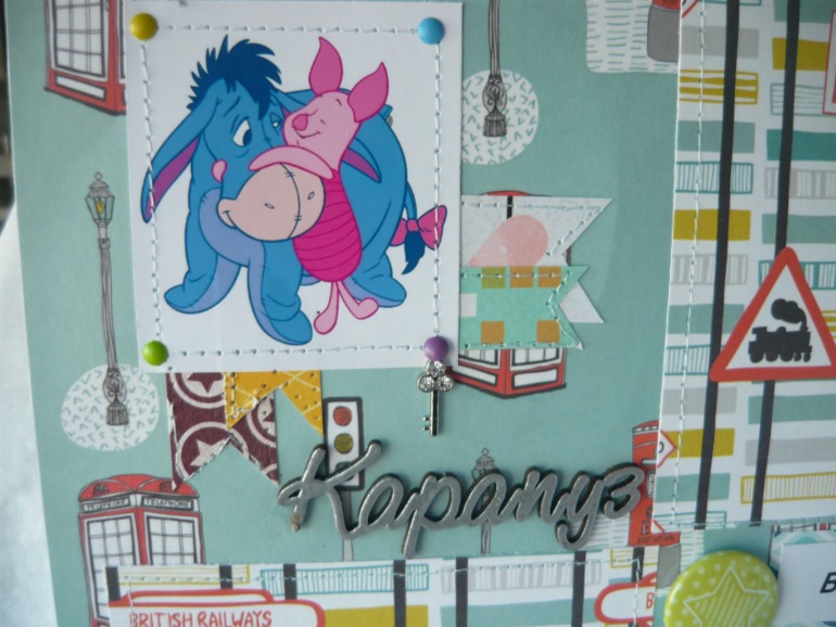 альбом с осликом Иа для мальчика