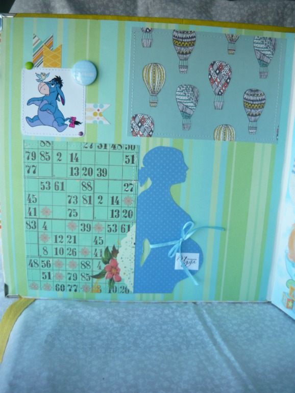 альбом с осликом Иа для мальчика