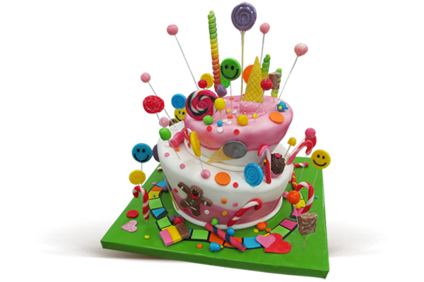 Первый косой торт :)