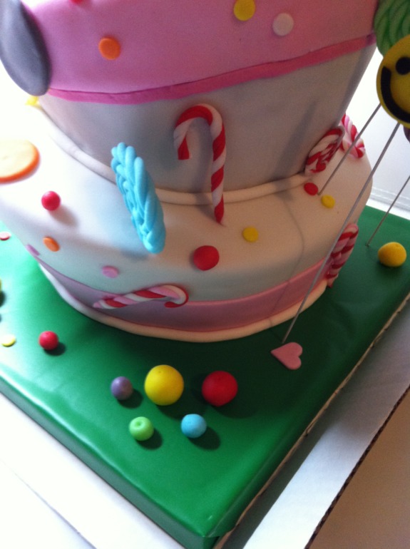 Первый косой торт :)