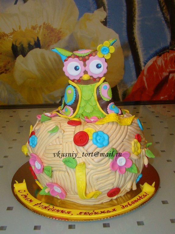 Торт с совой