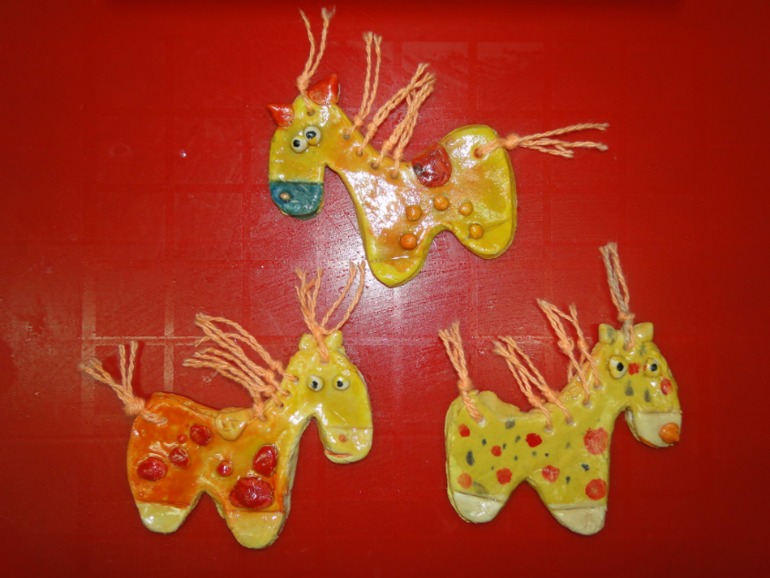 лошадки моих детсадовских учеников