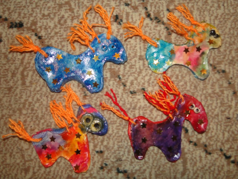 лошадки моих детсадовских учеников